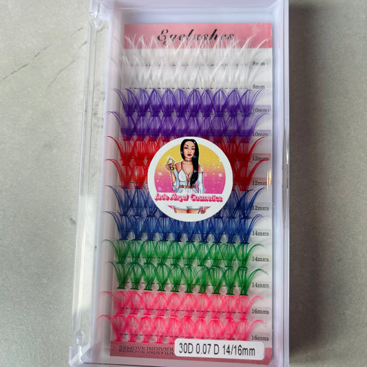 Easy Peasy DIY Lashes rainbow jumbo pack