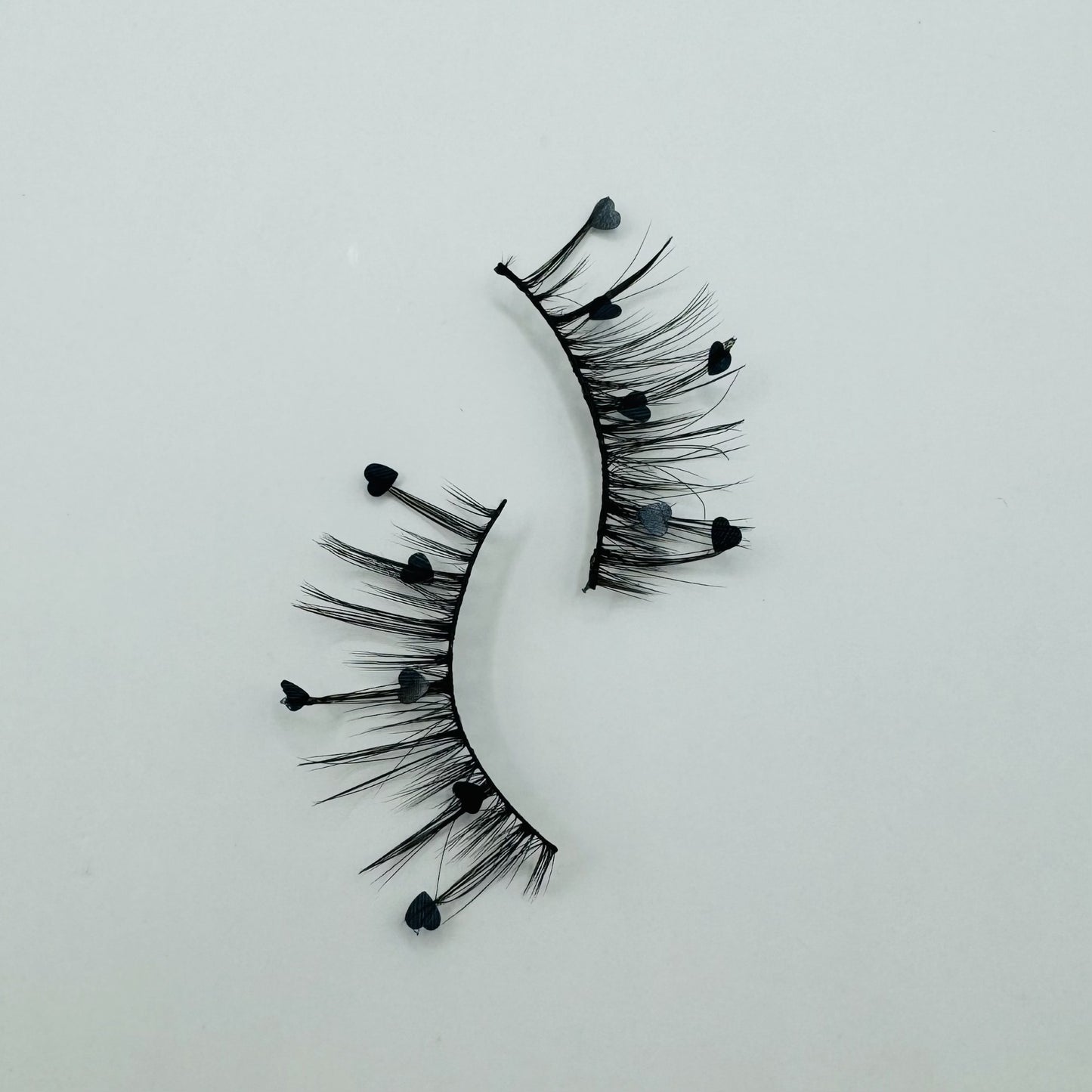 Black heart lashes