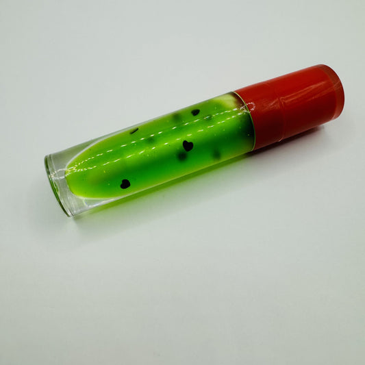 Toffee apple scented Halloween gloss (shows clear)