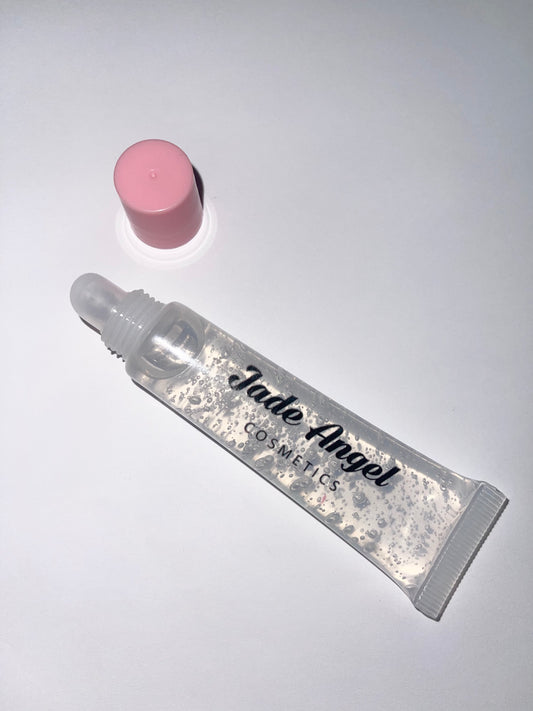 Clear plumping gloss