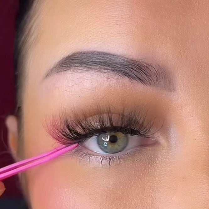 Fluffy Pink Lashes